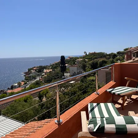 公寓 Lucioles - Strandnah Mit Balkon Und Meerblick By Riviera Homelife Antheor-Cap-Roux